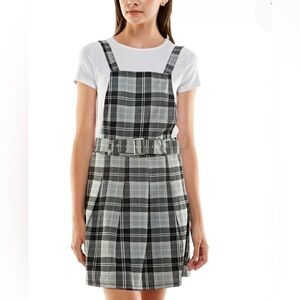 planet gold junior plaid jumper Size M